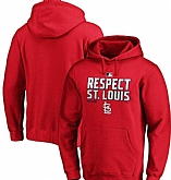 Men's St. Louis Cardinals Red 2020 Postseason Collection Pullover Hoodie,baseball caps,new era cap wholesale,wholesale hats